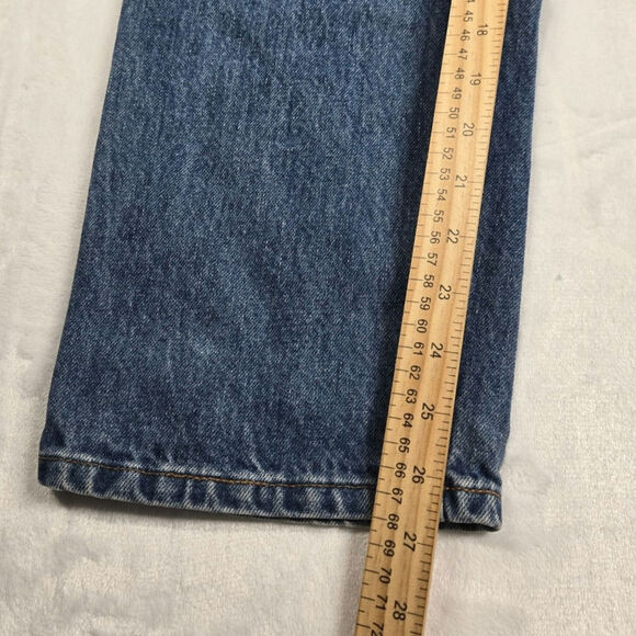 Levi's Vintage 550 Jeans Orange Tab Medium Wash Youth Size Reg 14 USA (23x26.5) - Picture 7 of 10
